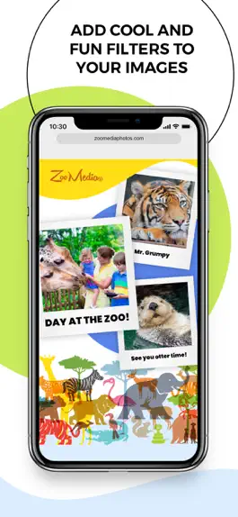 Game screenshot Zoo Media Photos apk