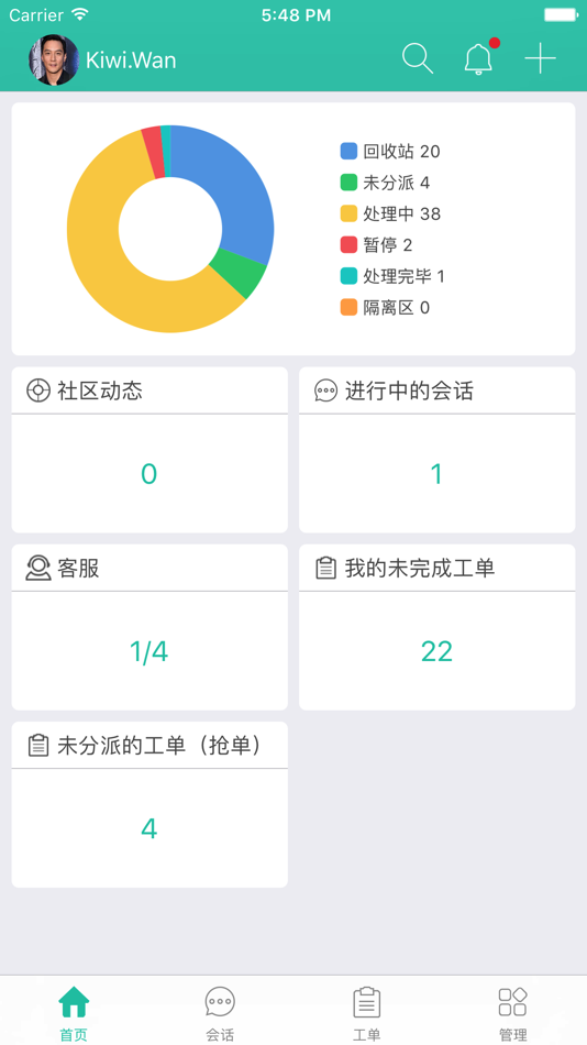 #1. 易维帮助台 (iOS) 由: Ewei Could & Service Inc.
