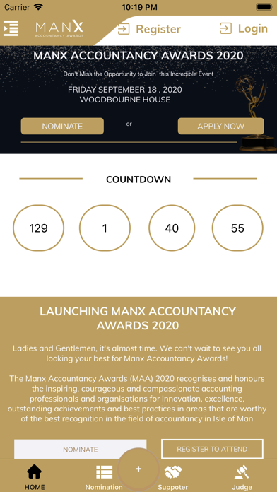 Screenshot #1 pour ManxAwards