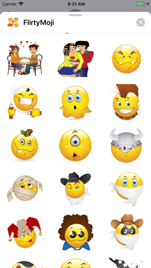 FlirtyMoji - Flirting Emojis(圖9)-速報App