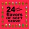 Your soft serve machine can be the source of 24 naturally delicious flavors of soft ice cream, or yogurt or any soft frozen dessert, simply by adding the 24 Flavor System