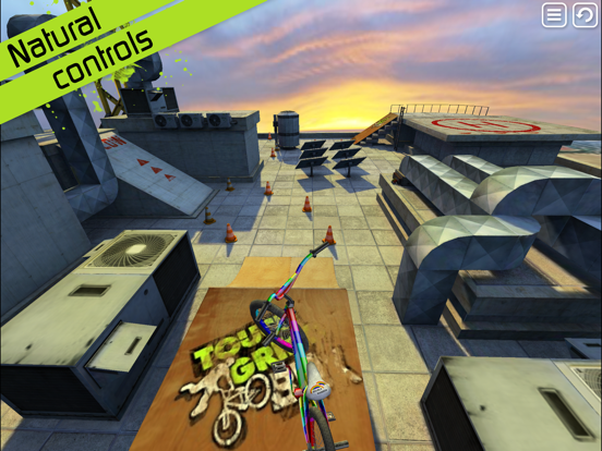 Touchgrind BMX iPad app afbeelding 1