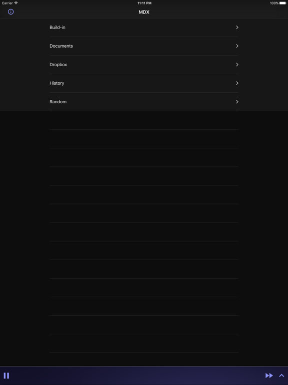 Screenshot #5 pour MDX Player