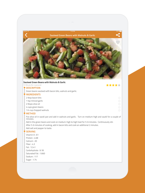 Easy Meat - Delicious recipes iPad screenshot