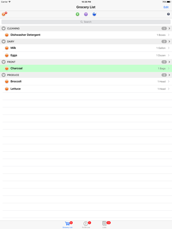 Screenshot #4 pour List Omni Lists