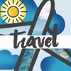 Travel - 休暇のためのクールな走行ステッカー - iPadアプリ