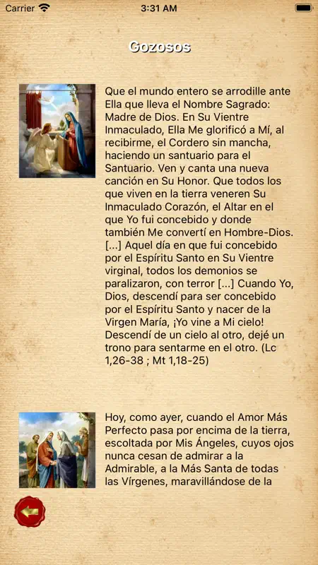 Santo Rosario Católico screenshot 4 of 7