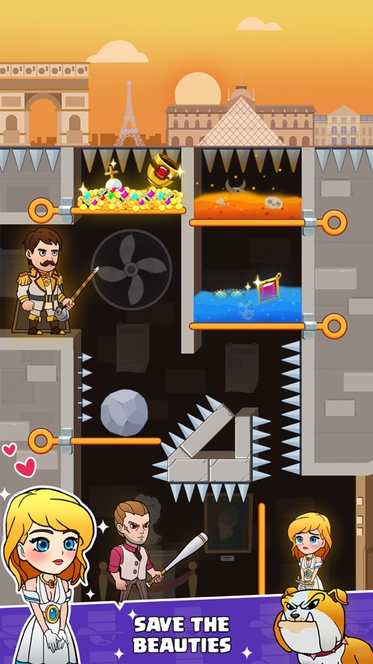 #5. Pull the Lupin (iOS) 由: Tapzap Ltd
