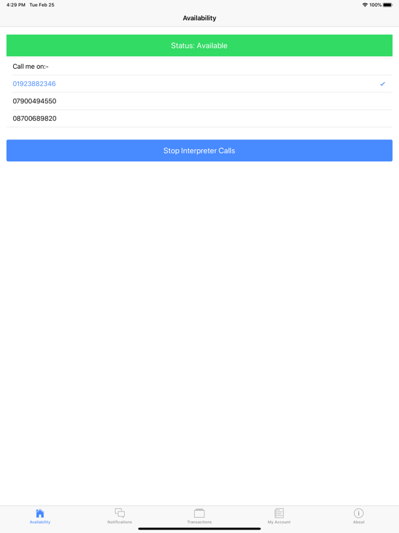 Screenshot #4 pour Interpreter Connect