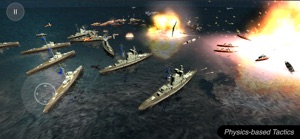 Warship Battle Simulator screenshot #1 for iPhone