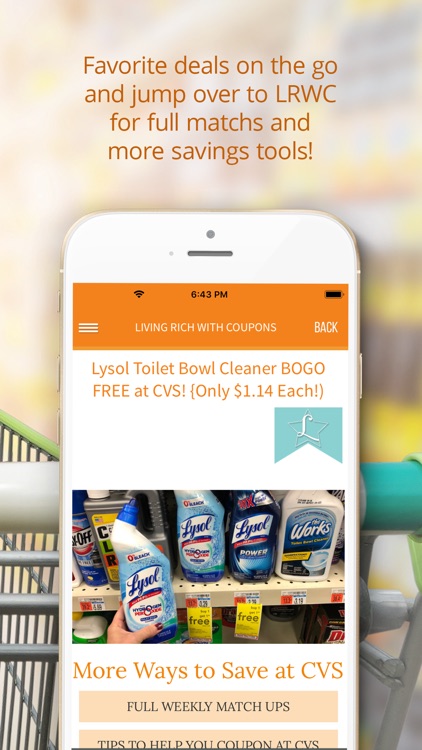 Living Rich With Coupons screenshot-3