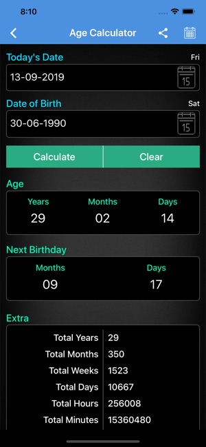 Age Calculator ++ on the App Store