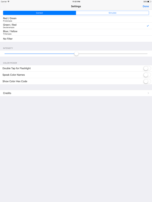 Color Blindness AR Solution iPad screenshot 4 - Medical app