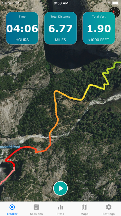 Topo Map & Hiking Trackerのおすすめ画像1