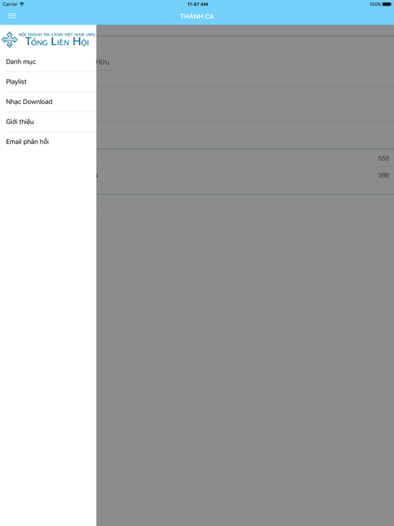 Screenshot #5 pour Thánh Ca (HTTLVN)