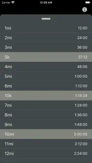 pace: running pace calculator iphone screenshot 2