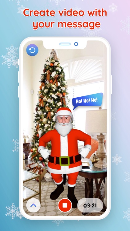 Santa сhristmas video message