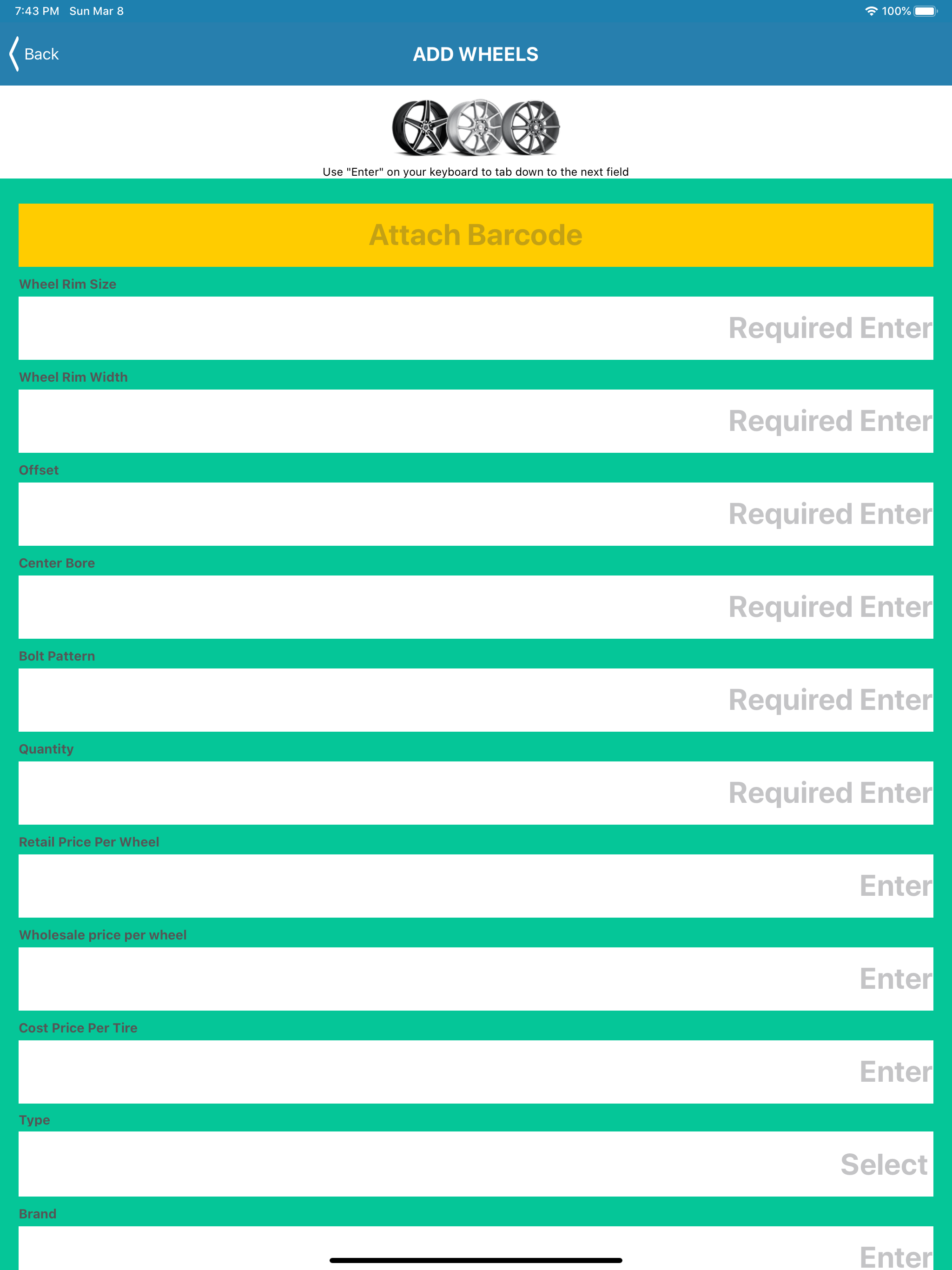 Tire Inventory Solution screenshot 9