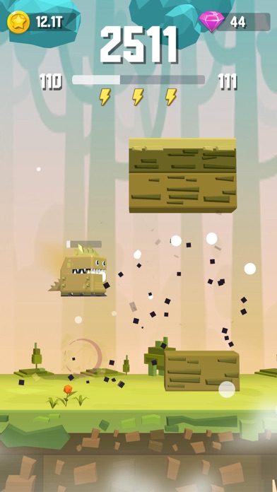 Screenshot #1 pour Square Rush 3D - Perfect Cross