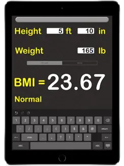 BMI Calculator‰ iPad image 1
