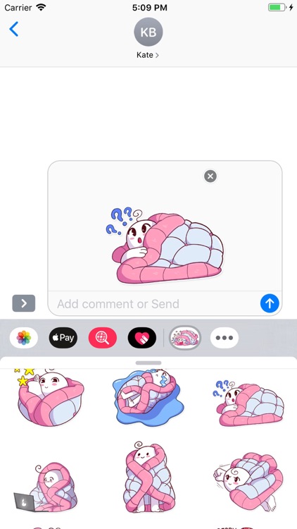 Cute Emoji Stickers Pack screenshot-5