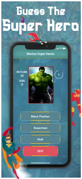 Game screenshot Guess Comics SuperHero Quiz mod apk