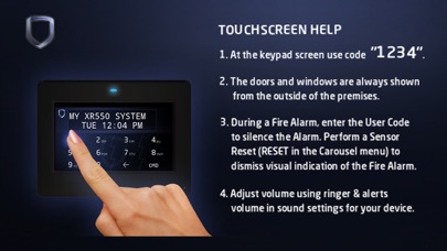 DMP Touchscreen for iPhone Screenshot