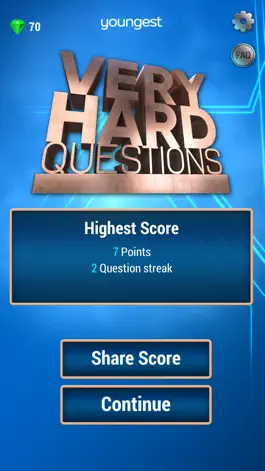 Game screenshot Very Hard Questions mod apk