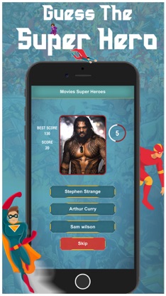 Guess Comics SuperHero Quiz screenshot 5