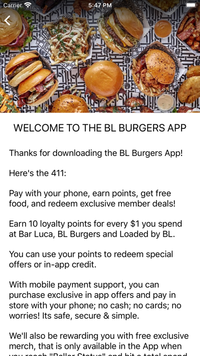BL Burgers screenshot 3