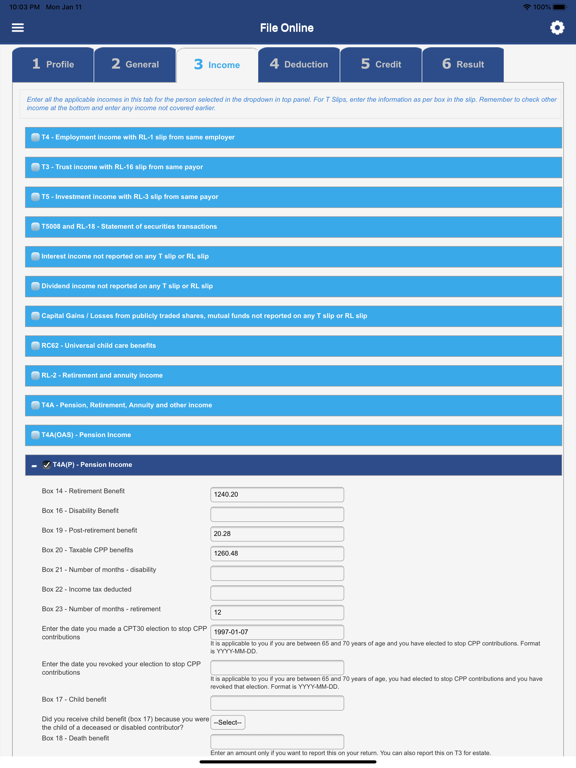 eFile Canadian Tax Returnのおすすめ画像3