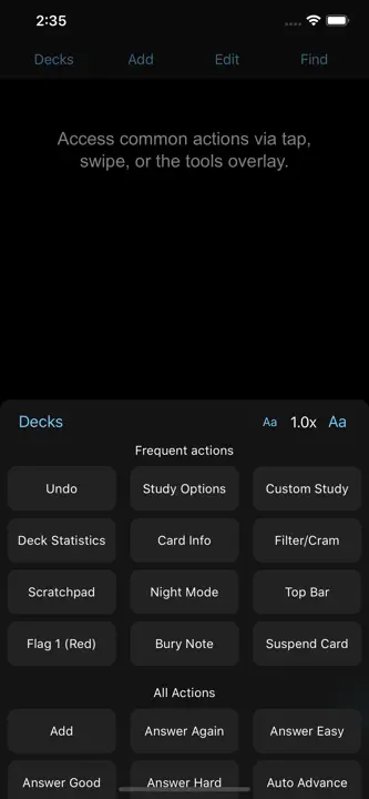 AnkiMobile Flashcards: Screenshot 4 von 5