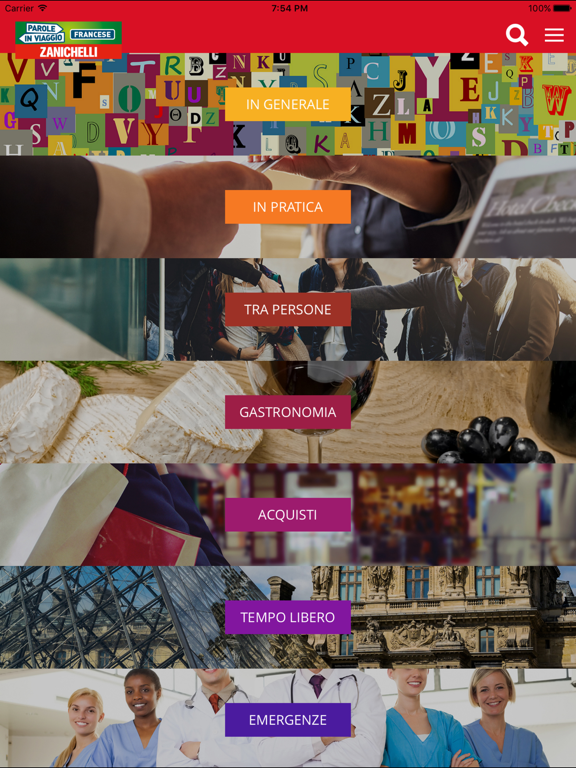 Screenshot #4 pour Parole in viaggio - Francese