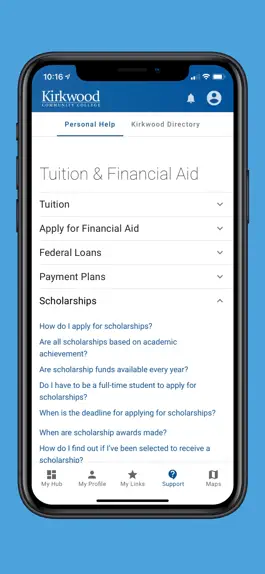 Game screenshot Kirkwood MyHub apk