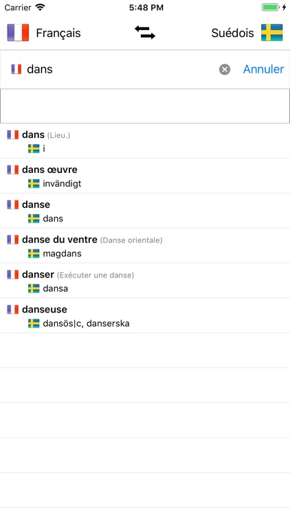 Dictionnaire Suédois-Français