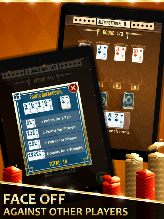 Screenshot #5 pour Cribbage Solitaire