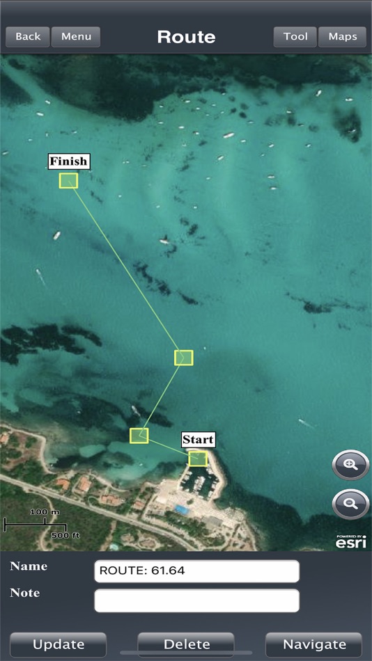 #8. Marine Navigation Lite (iOS) 由: Marco Palaferri