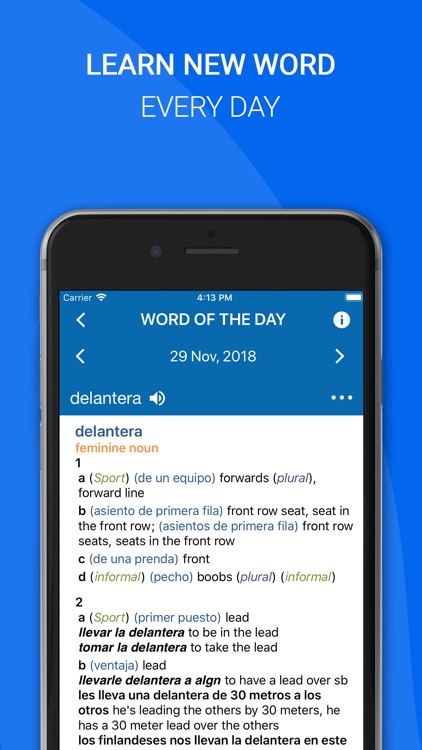 Oxford Spanish Dictionary 2018 screenshot-4