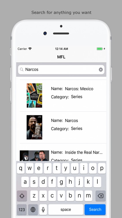 My Film List - List your films
