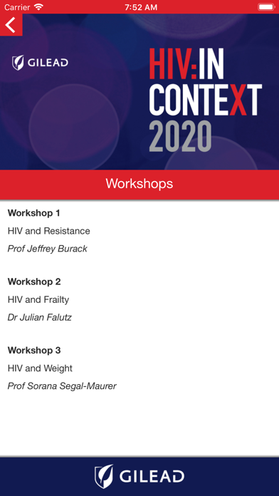 Gilead HIV: IN CONTEXT 2020 screenshot 4