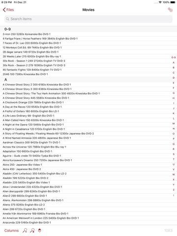 CSV Lite iPad screenshot