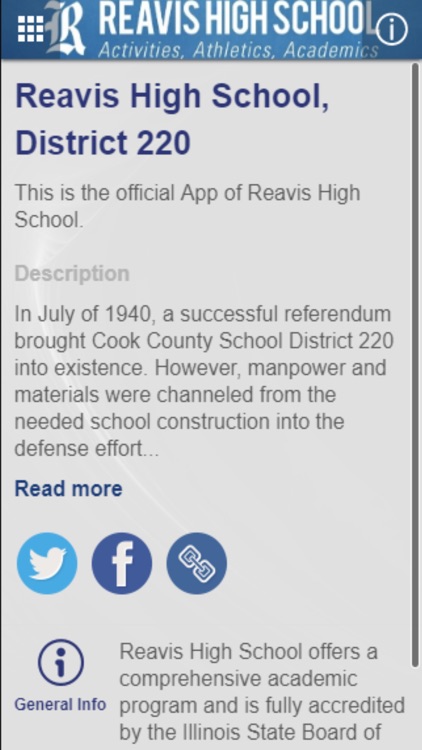 Reavis High School D220