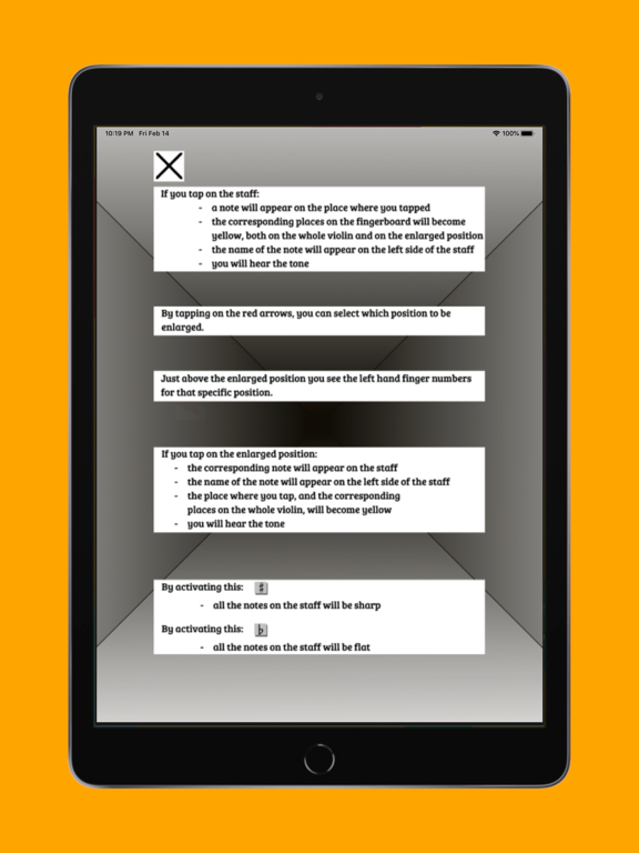 Violin Note Finder iPad screenshot 9 - Music app