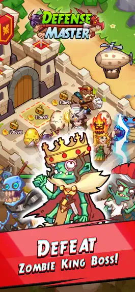 Game screenshot Defense Master - Merge Zombies hack