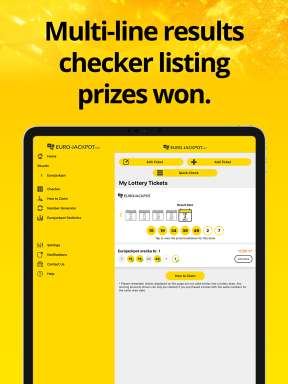 Screenshot #6 pour Eurojackpot