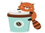 ‎Red Panda Sticker Fun