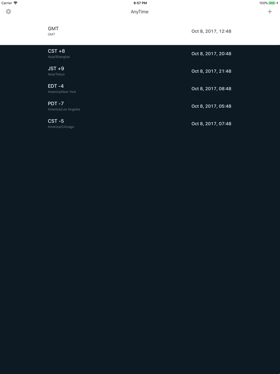 AnyTime - Timezone Calculator