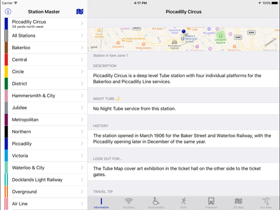 Station Master iPad screenshot 5 - Travel app