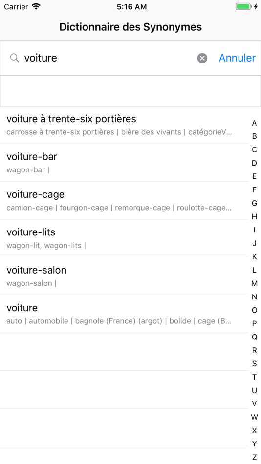 #2. Dictionnaire des Synonymes (iOS) 由: FB PUBLISHING LLC
