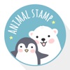 Animal stamps sticker pack icon